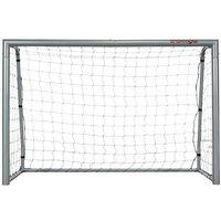 8x5ft Outdoor Garden Football Goal with Net & Ground Stakes - Heavy-Duty Sports Equipment for Family Play