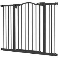 Pet Safety Gate for Small Pets - Auto-Close, Metal, Adjustable 74-100cm Barrier