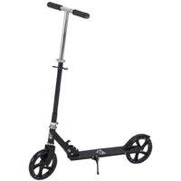 Kids Foldable Adjustable Scooter - Outdoor Fun, Ages 6+, Black