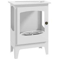 Freestanding Bioethanol Fireplace Heater - Steel, 1.2L Tank, Portable & Smoke-Free