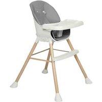 Dekko 6-in-1 Adjustable Baby High Chair with Removable Tray - Multi-Stage Feeding Seat for Nursery