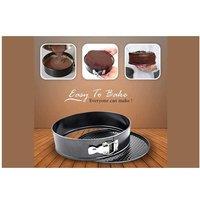 100Pcs Nonstick Carbon Steel Springform Cake Pan Kit - Complete Baking Accessories Set