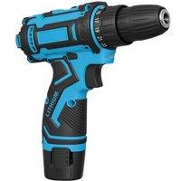 Traderight 12V Cordless Drill Driver Kit - Lightweight Power Tool with 74-Piece Accessory Set