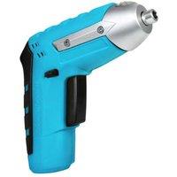 Traderight 47-Piece Cordless Screwdriver Set - 4V Power, LED Light, Ergonomic Grip