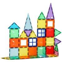 Dekko 60pc Magnetic Building Blocks STEM Set - Ages 3+, Educational, Creative Play