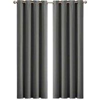 Marlow 2pcs Thick Blackout Curtains - Luxury Polyester, Eyelet, Machine Washable