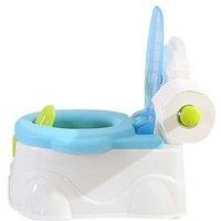 Dekko 3-in-1 Kids Potty Trainer Nursery Toilet Seat & Step Stool - Eco-Friendly PP, Multi-Stage, Splash Guard