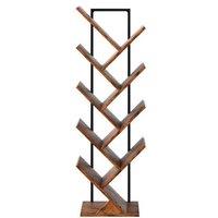 Levede 9-Tier Wooden Dining Storage Rack - Space-Saving Modern Display for Dining Room