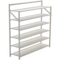 PRICE DROP! Spacious 6-Tier Foldable Bamboo Shoe Rack for Organized Homes