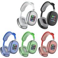 Wireless Bluetooth Headset with RGB Digital Display Screen