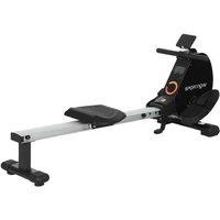 16-Level Folding Magnetic Rowing Machine - Compact Aluminium Rail, Adjustable Resistance, 150kg Capacity