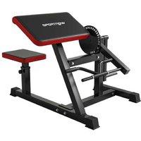 Adjustable Preacher Curl Bench - Steel Frame, Multi-Position, 120kg Capacity, Compact Home Gym Equipment