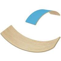 Wooden Kids Balance Board with Felt - Ages 3-8, Sensory & Educational Wobble Toy