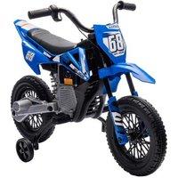 12V Kids Electric Motorbike - Battery-Operated Ride-On Toy, Outdoor Adventure, Ages 3-6, Blue
