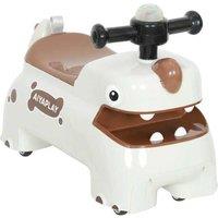 Dinosaur Ride-On Walker Toy - Interactive, Light & Sound, Storage, Ages 18-36 Months