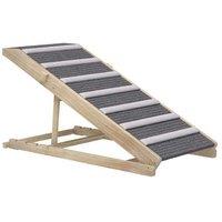 Adjustable Dog Ramp for Couch - Non-Slip, Foldable Pet Ladder, 4 Heights, For Small & Large Breeds