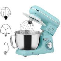 1300W Stand Mixer - Multi-Function Kitchen Appliance, 4.5L Stainless Steel Bowl, Sleek Blue