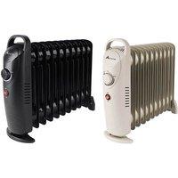 Alivio Oil-Filled Radiator Heater with Adjustable Thermostat - 5, 7, 9 or 11 Fins