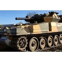 Scorpion Tank Driving and Cannon Fire Experience on Multi-Terrain Track with SWB Motorsport - Rugby
