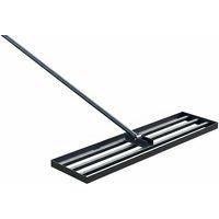 Lawn Levelling Rake with Rotatable Head & Long Handle