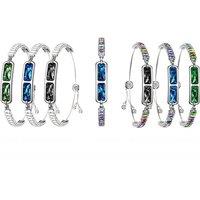 Women's Diamond Bracelet Smart Fitness Tracker - 3 Colours, 2 Styles