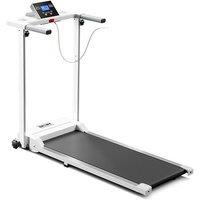 Folding Indoor Treadmill with Anti-Slip Belt & Real-Time Console