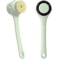 Electric Long Handle Shower Brush with Digital Display & 5 Multifunction Heads