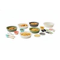14Pc Silicone Air Fryer Reusable Tray with Accessories