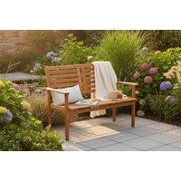 Napoli 2-Seater Acacia Garden Bench by Royal Craft