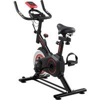 Adjustable Indoor Exercise Bike - Silent, LED Display & Holder