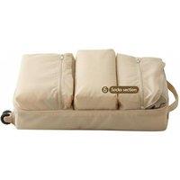 6-in-1 Space Saving Travel Packing Cube Organizer - Foldable Hanging Storage for Suitcases