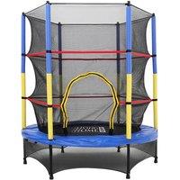 Mini Trampoline for Kids with Safety Net - Indoor & Outdoor Fun