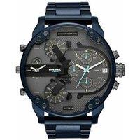 Diesel MR Daddy DZ7414 Men's Chronograph Multi-Timezone Watch in Blue