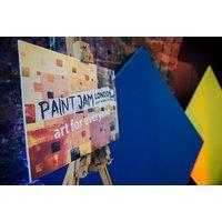 BYOB 90 Mins Paint Jam Immersive Workshop for One or Two, Brentford