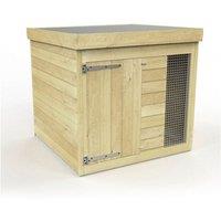 Wooden Dog Kennel & Outdoor Run - Weatherproof Secure Shelter, Multiple Sizes