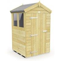 Timber Apex Garden Storage Shed - Weatherproof Wooden, Multiple Sizes