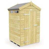 Timber Apex Storage Shed - Weatherproof Wooden Garden Building, Multiple Sizes