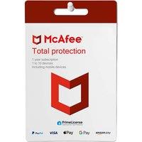 1-Year McAfee Total Protection Antivirus For 1 Device - Windows & Mac
