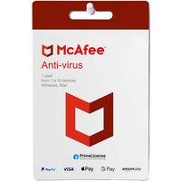 1-Year McAfee Antivirus Professional Edition 2023 Subscription