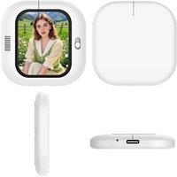 Rear Magnetic Selfie Display Screen with Fast Type-C Mirroring