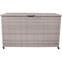 Royal Craft Natural Weave 645L Rattan Storage Box with Wheels