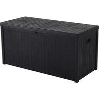 Spacious 290L Waterproof Garden Storage Box with Handy Wheels