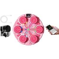 Smart Music Boxing Machine with Adjustable Speed, Bluetooth, and Gloves - 2 Sizes, 2 Colours