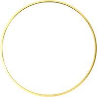 Nordic Round Mirror with Gold Frame, Defog and Shatterproof Design