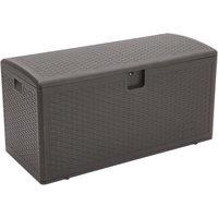 99-Gallon Rattan Outdoor Deck Box