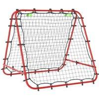 Double Sided Adjustable Football Rebounder Net - Outdoor Sports Training Game, 5 Angles, Family Fun