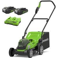 Greenworks 48V Cordless Lawnmower Bundle
