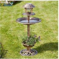 Solar-Powered Bird Hotel Feeder - Durable, Wildlife-Friendly, Easy Install