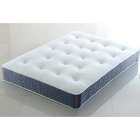 10" Memory Foam Mattress - Black, White & Grey