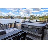 Luxury 2-Night Northamptonshire Glamping Pod Stay for 4 - Private Hot Tub & BBQ Table at Billing Aquadrome